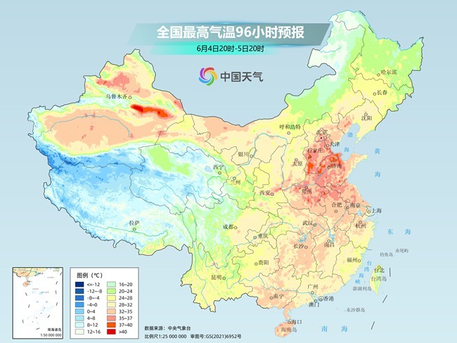 气温弹射起飞！河北、河南、山东部分地区最高气(🈶)温将超过38℃